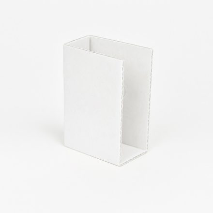 Angolo di cartone bianco 70x70x25 mm per proteggere il bordo delle parcelle