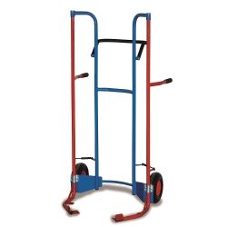 Carrello pneumatico elevato SK-710.301, carriola di trasporto in acciaio 200 kg