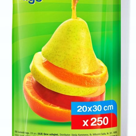 Sacchetto di paclan con fogli sandwich 20x30 cm 250 roller pcs
