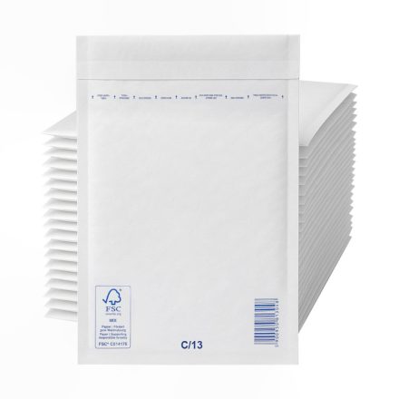 Buste di bolla di protezione VP C13 170x225 mm bianco, cartone 100 pc
