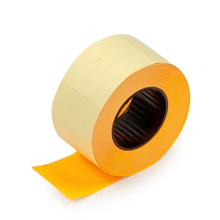 Etichette per abbinamenti a doppia fila 26x16 mm arancione