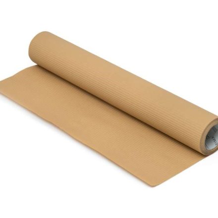 Carta marrone ondulata in rotolo 50 cm x 10 m per regali