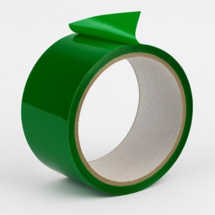 Nastro di imballaggio acrilico verde 48 mm x 45 m per cartoni e imballaggi