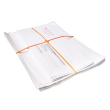 Gomme a prescrizione incrociata per lime 100x1,5x4,0 mm arancione 1 kg