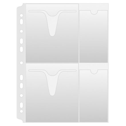 T-shirt CD/DVD Trasparente per legante Donau A4 PP 25 pz