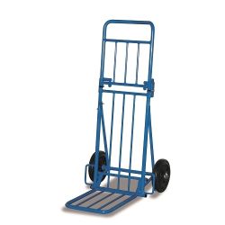 Doppia carriola pieghevole per pacchi PR-4002, carrello di trasporto 100 kg