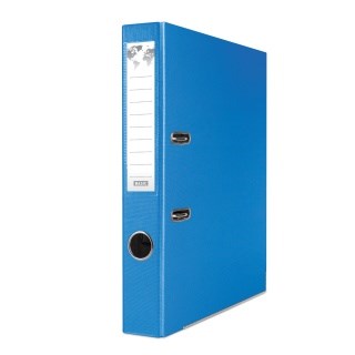 Segregatore d'ufficio A4 50 mm blu BASIC-S leva con binario PP