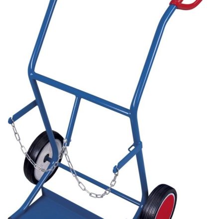 Carriola per il trasporto di cilindri d'acciaio FK-1100, sedia a rotelle, capacità di sollevamento 100 kg