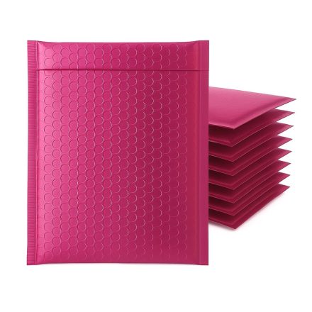 Busta metallica a bolla 270x360 mm Pacchetto rosa 100 pz