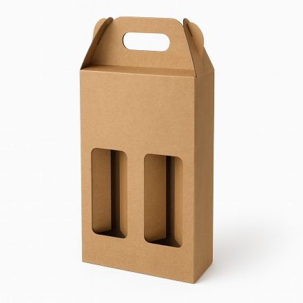 Cartone 140x68x258 mm ato 2 birra con maniglia - 20 pz