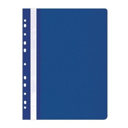 Perno A4 Manuale di lavoro PP blu navy 25 apparecchiature di carta per ufficio