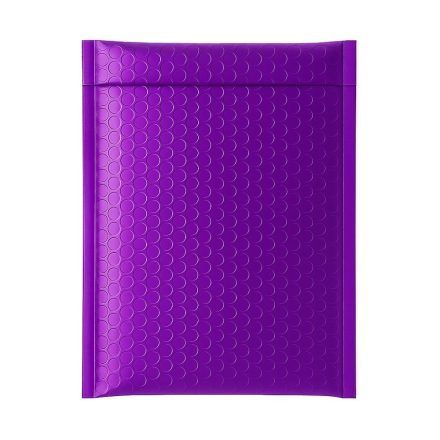Busta metallica a bolla 150x215mm viola - buste eleganti