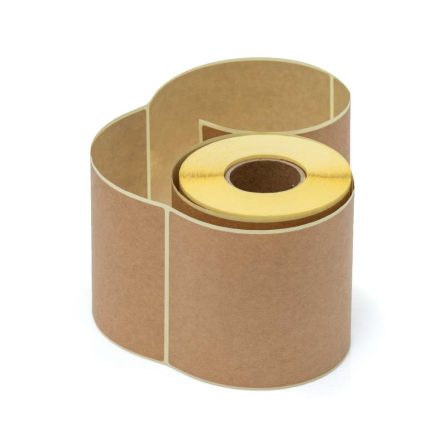 Etichette autoadesive EKO KRAFT marrone 100x150 mm su rullo 250 pc