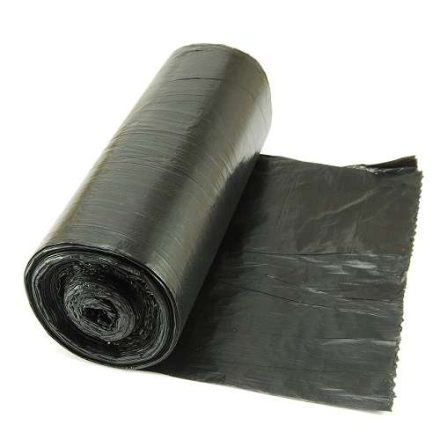 Sacchetti spazzatura LDPE 120l nero resistente 70x110 cm 25 PC in ruolo