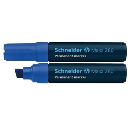 Marcatore permanente Schneider Maxx 280 smussato 4-12 mm blu