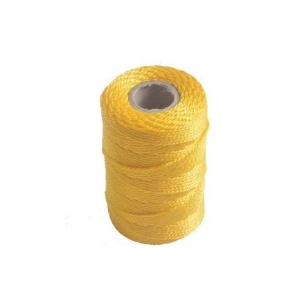 Cordone di gelso giallo 100 m 1,6 mm corda da costruzione in polipropilene