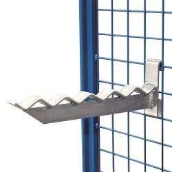 Supporto ondulato ZSW-800.805 per i carrelli, 320 mm, portata 25 kg