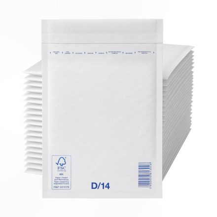 Buste di bolla di protezione VP D14 bianco 200x275 mm cartone 100 pc