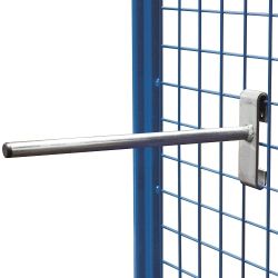 Supporto tubo ZSW-800.804 ai carrelli per semilavorati 27 x 300 mm