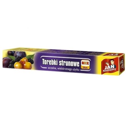 Sacchetti per corde LDPE con chiusura a chiave Jan Miscela necessaria 20 pz