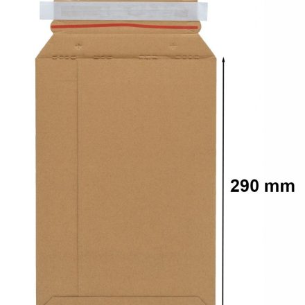 Busta rigida di cartone A5 218x290 mm marrone per l'invio di documenti