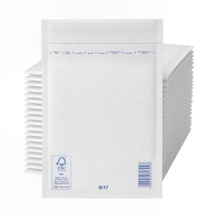 Buste di bolla di protezione VP G17 bianco 250 x 350 mm cartone 100 pc