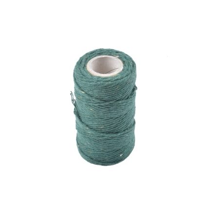 Corda di cotone verde 2 mm 70 m su bobine 100 g