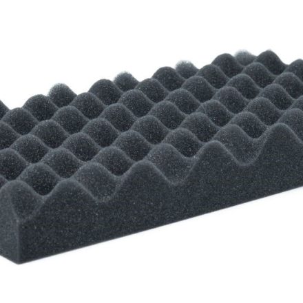 Silenziatore di schiuma acustica molecolare T18 grigio 2000x1000x20/10 mm