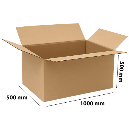 Cartone 1000x500x500 mm 5-strato BC650 grande
