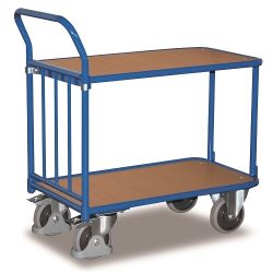 Carrello di trasporto mensola di stoccaggio SW-700.504 400 kg 1200 x 700 mm