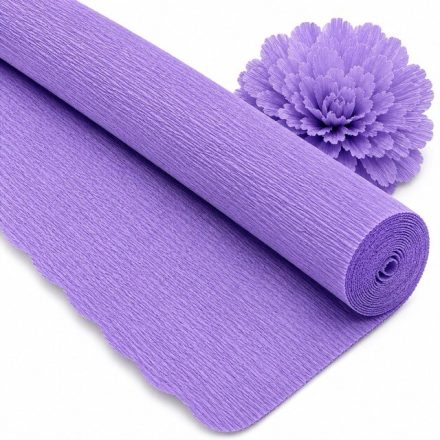 Crepe italiana 180g Viola 50cm/250cm Fat Bibbia decorativa Bibbia