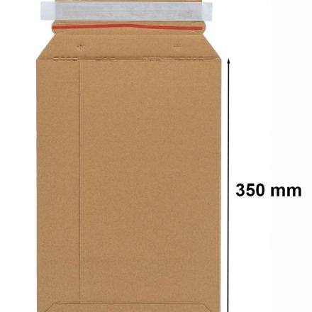 Busta di cartone per la spedizione A4 250x350 mm marrone con nastro adesivo