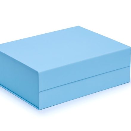 Scatola magnetica blu 330x255x115mm (sewer) A4 Imballaggio decorativo