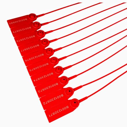 Guarnizione in plastica con cavo NeoSafe rosso 100 pz