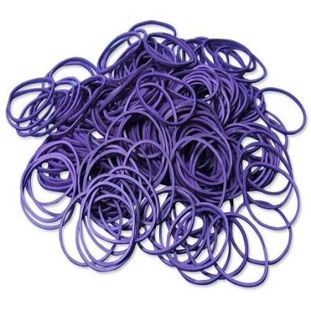 Ricette di elastici in gomma 30 mm 1,5 x 1,5 viola 1000 g