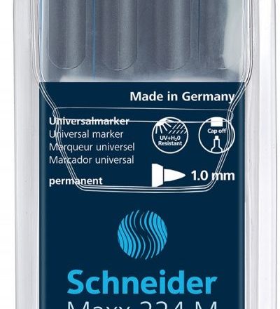 Poliotipi, marcatori di pellicole SCHNEIDER MAXX 224 M 1 mm, 4 mix colori