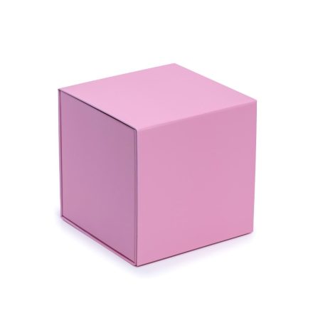 Scatola magnetica 150x150x150mm Decorazione rosa per regalo premium