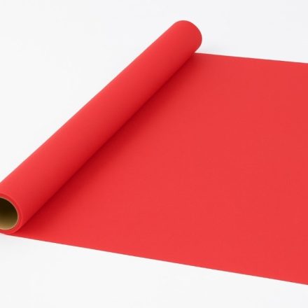Foglio di raso decorativo rosso 50 cm x 9 m per la fioristica