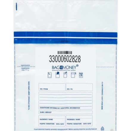 Buste bancarie sicure C3 320x450 mm Trasparente 100 pc