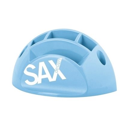 Casella degli strumenti del desktop SAX 6- blu chiaro ventricolare 150 x 80 x 80 mm