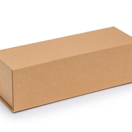 Scatola magnetica per il vino Kraft 325x110x105mm Presenti.