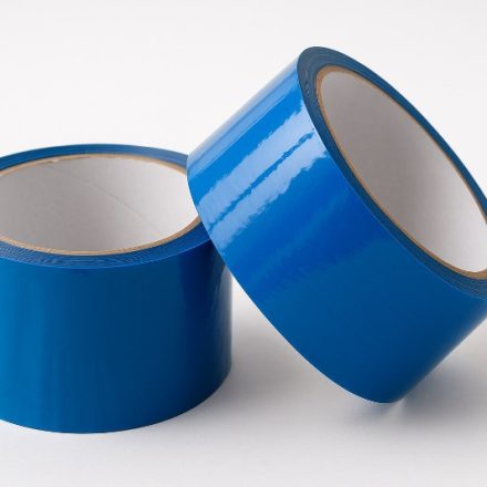 Blu nastro di imballaggio acrilico 48 mm x 45 m per cartoni e imballaggi