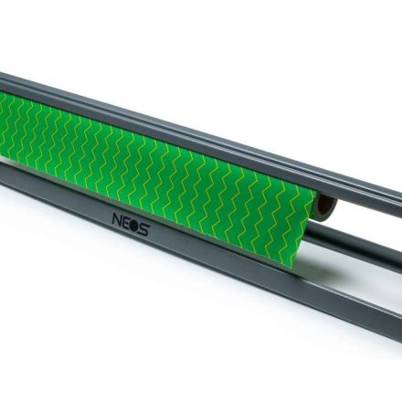 Dispenser con tagliacarte 100 cm rulli d'acciaio