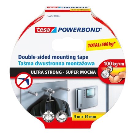 Nastro di montaggio POWERBOND super forte 5m:19mm