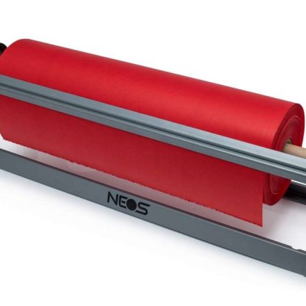 Dispenser dispenser per rotolo di carta 50 cm acciaio con lama