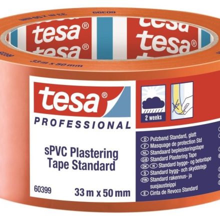 Nastro protettivo in gesso Tesa Orange PVC 50 mm x 33 m