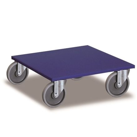Arredamento doggy Square 600x600 mmRuote in gomma 100 mm, portata 300 kg