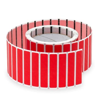 Protezione adesiva con tappo rosso 64x13 mm 1000 pz
