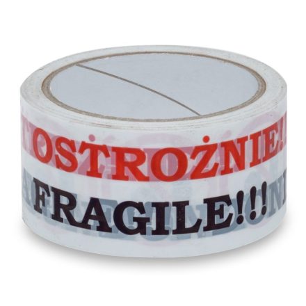 Nastro d'imballaggio Attenzione NIE DECLARE PL/ENG 48mm/66m