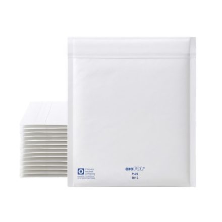 Bubble buste protettivo aroFOL più B12 cartone bianco 200 pz